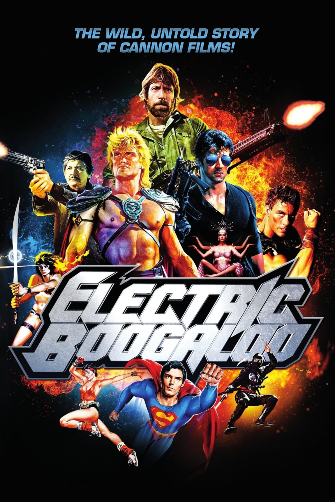 Постер Electric Boogaloo: The Wild, Untold Story of Cannon Films